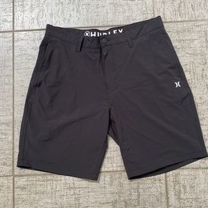 Black Hurley Board Shorts (Size 34)
